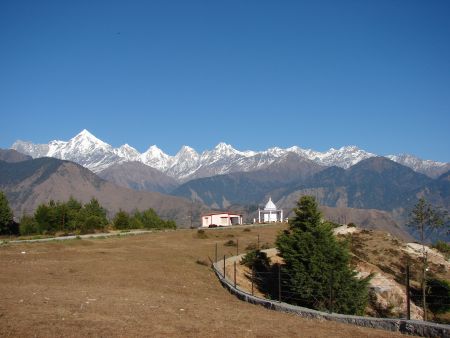 Panchachuli peaks Kausani