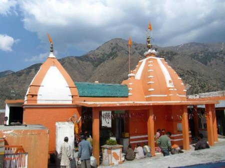 Sudh Mahadev Temple in Patnitop