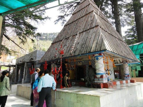 The Naag Temple in Patnitop