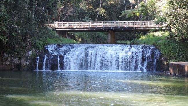 Malanda Falls located in Queensland, Australia